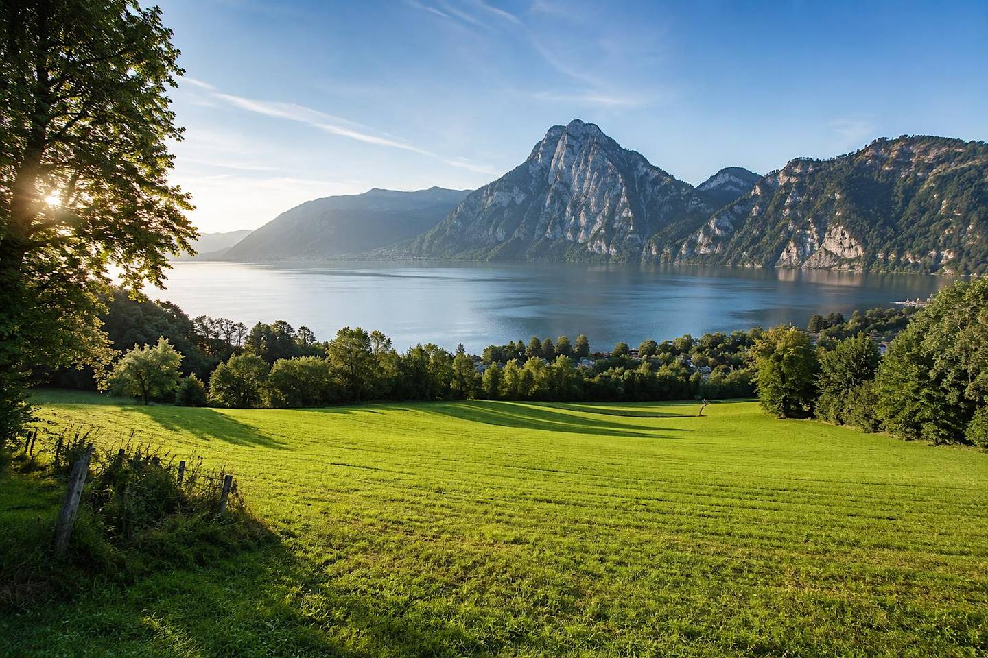 Landwirtschaftliche Fläche mit Waldanteil und Seeblick in Altmünster