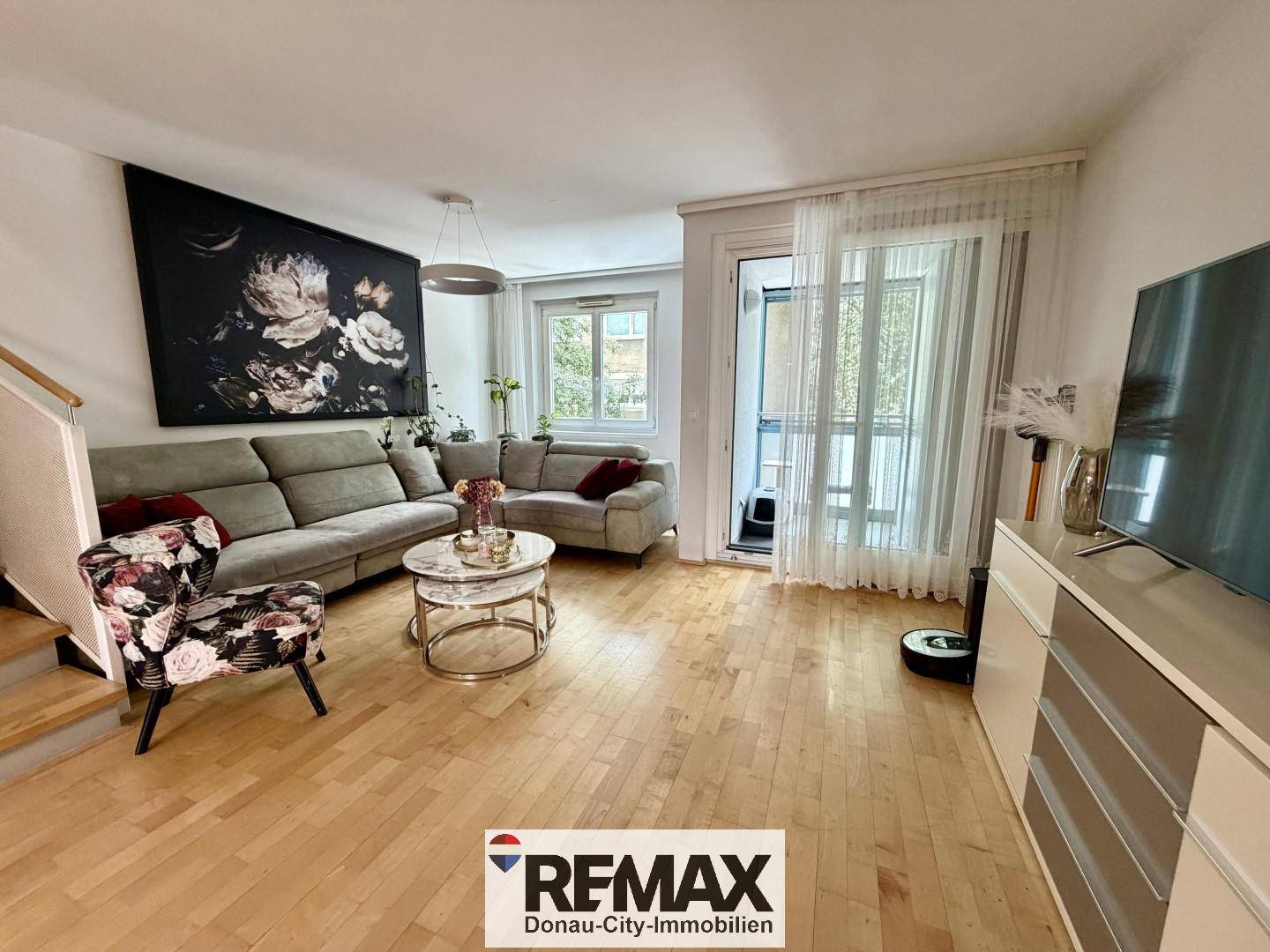 Maisonettewohnung mit Garten und Loggia