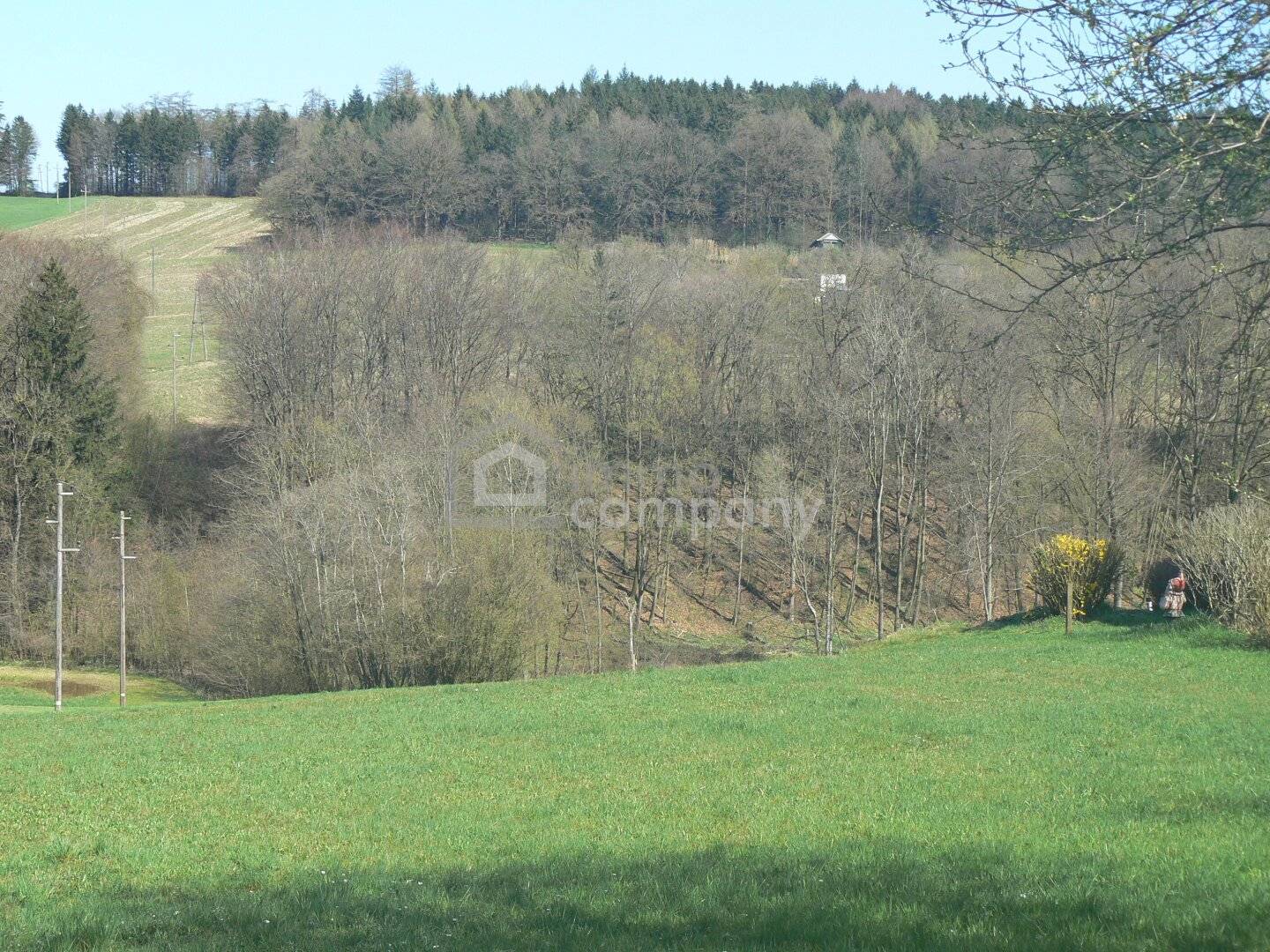 Baugrundstück in Blindenmarkt: 857 m² Grundfläche mit Bergblick