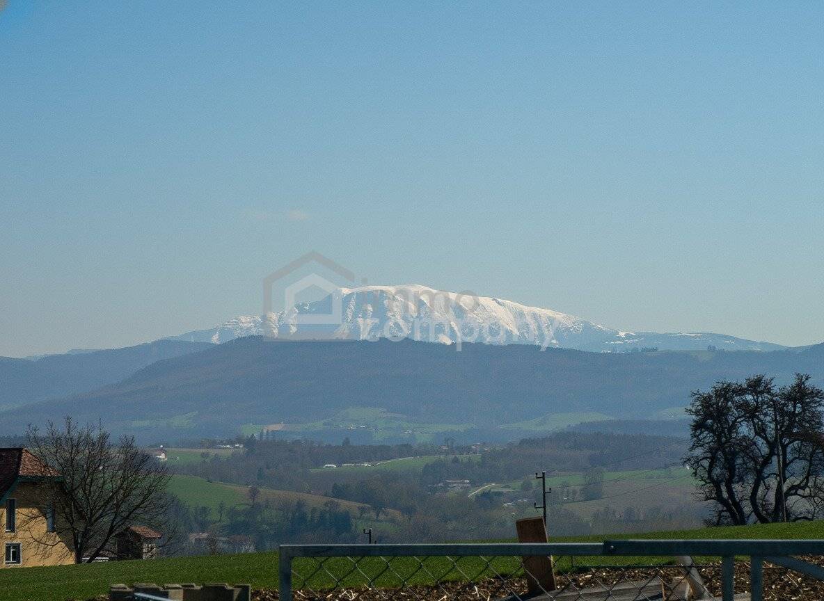 Baugrundstück in Blindenmarkt: 857 m² Grundfläche mit Bergblick