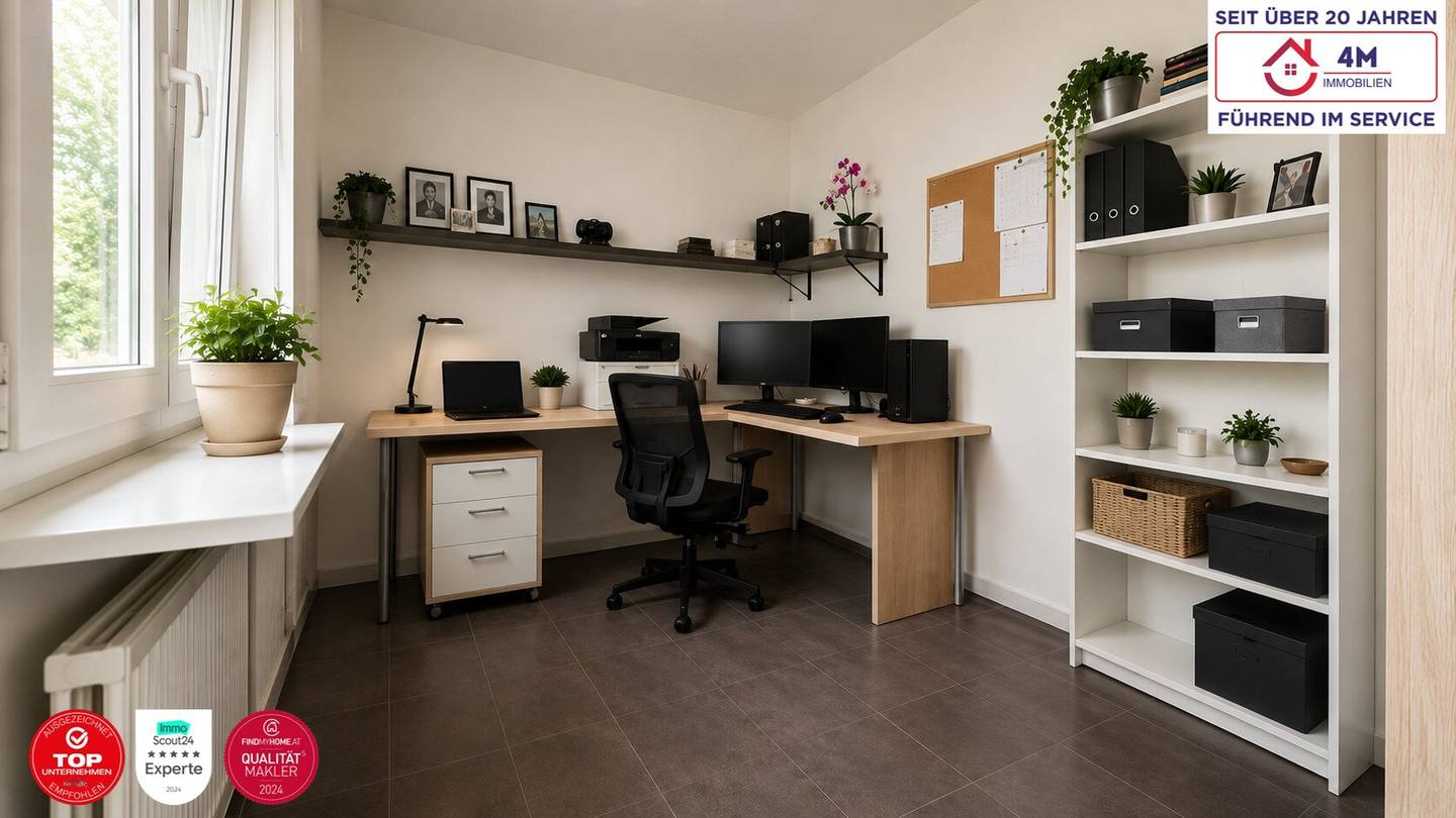 Wohnung am Waldrand mit Loggia und Stellplatz