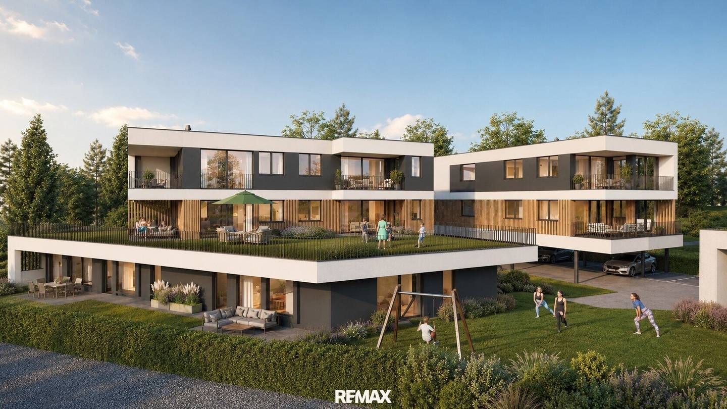 NEUBAU! Noch 3 Wohnungen verfügbar! - Modernes Wohnen mit überdachter Terrasse (TOP11) und Weitblick in Bad Ischl
