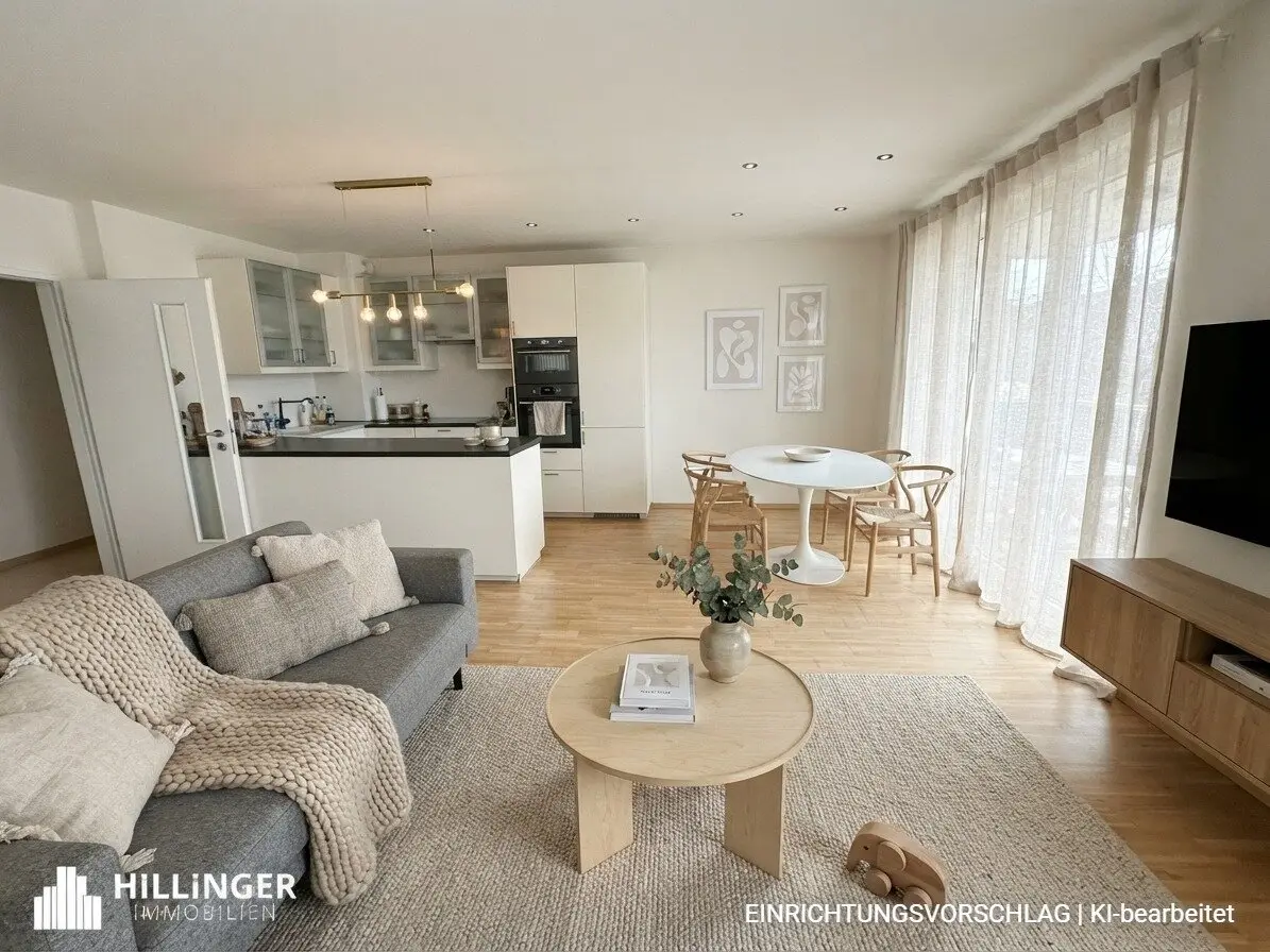 Bright apartment with balcony in southern exposure