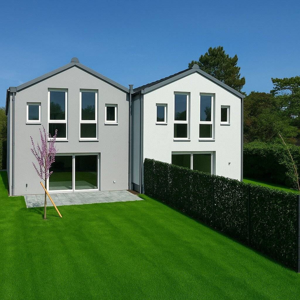 Family home with private lake access and south-facing terrace
