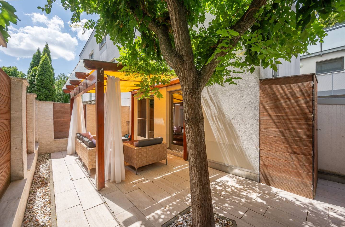 Maisonettewohnung mit Garten und ruhiger Innenhoflage