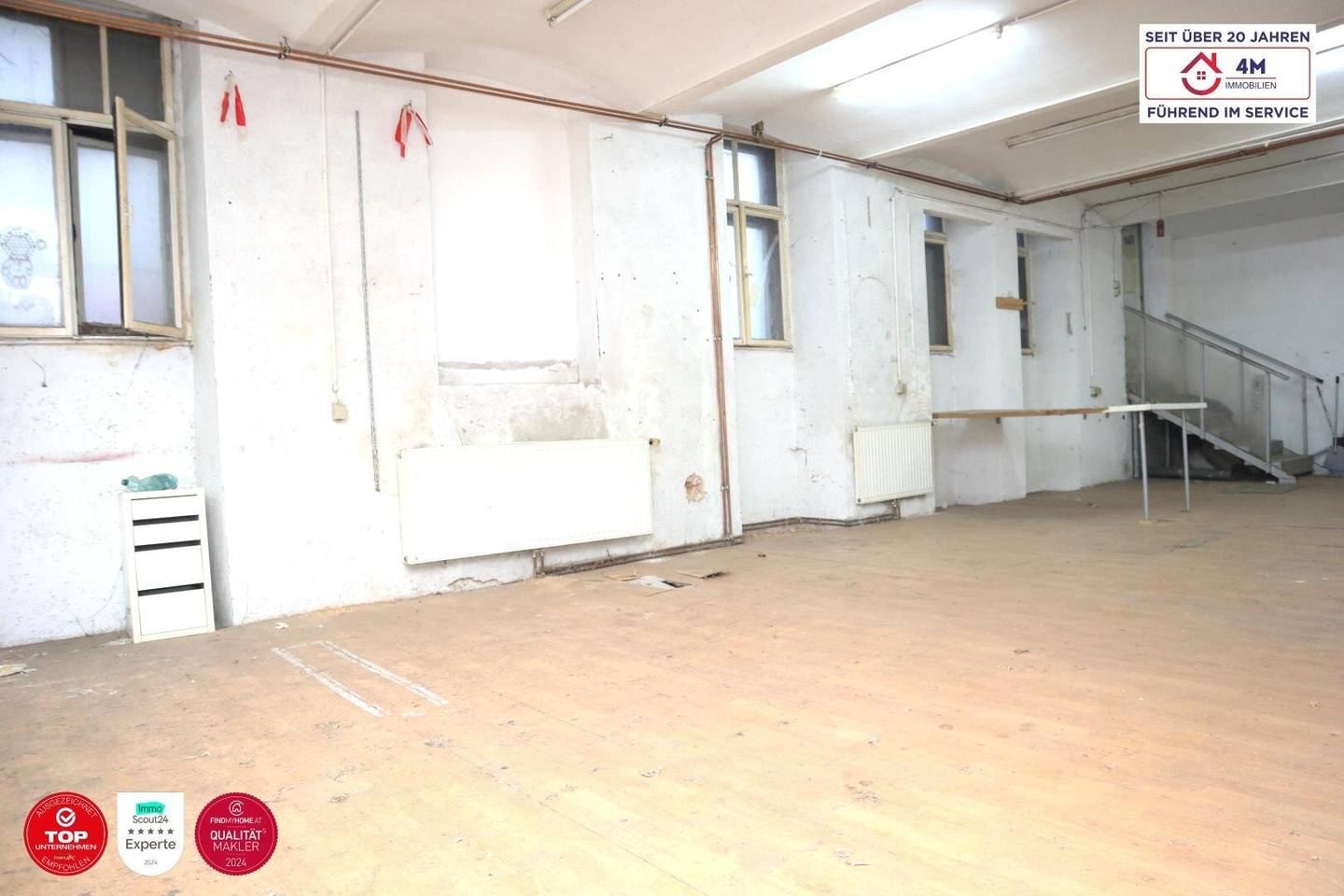 Workshop space in period building with flexible use