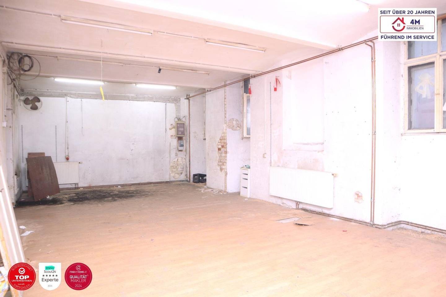 Workshop space in period building with flexible use