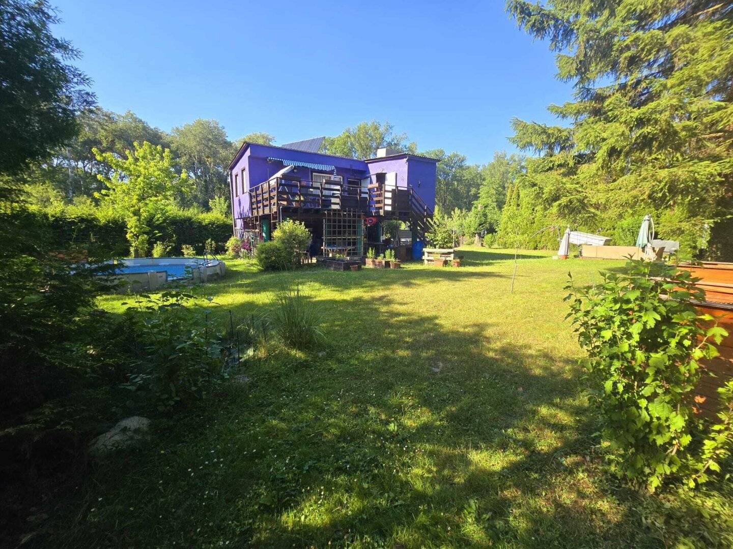 Stilt House by the Danube with Pool and Sunny Terrace