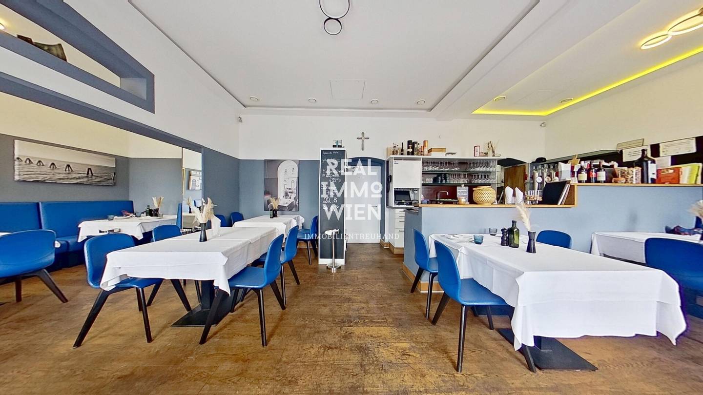 Gastronomy premises with outdoor seating near Praterstern