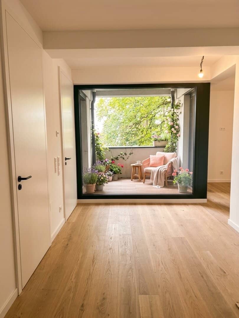 New build apartment with smart home and underground parking