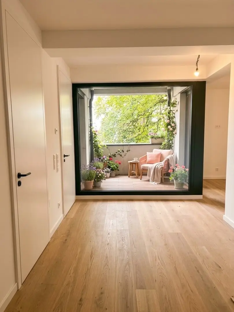 New build apartment with smart home and underground parking