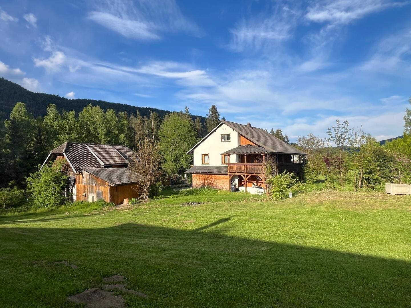 Bauernhaus mit Sauna und Balkonen in Kärnten