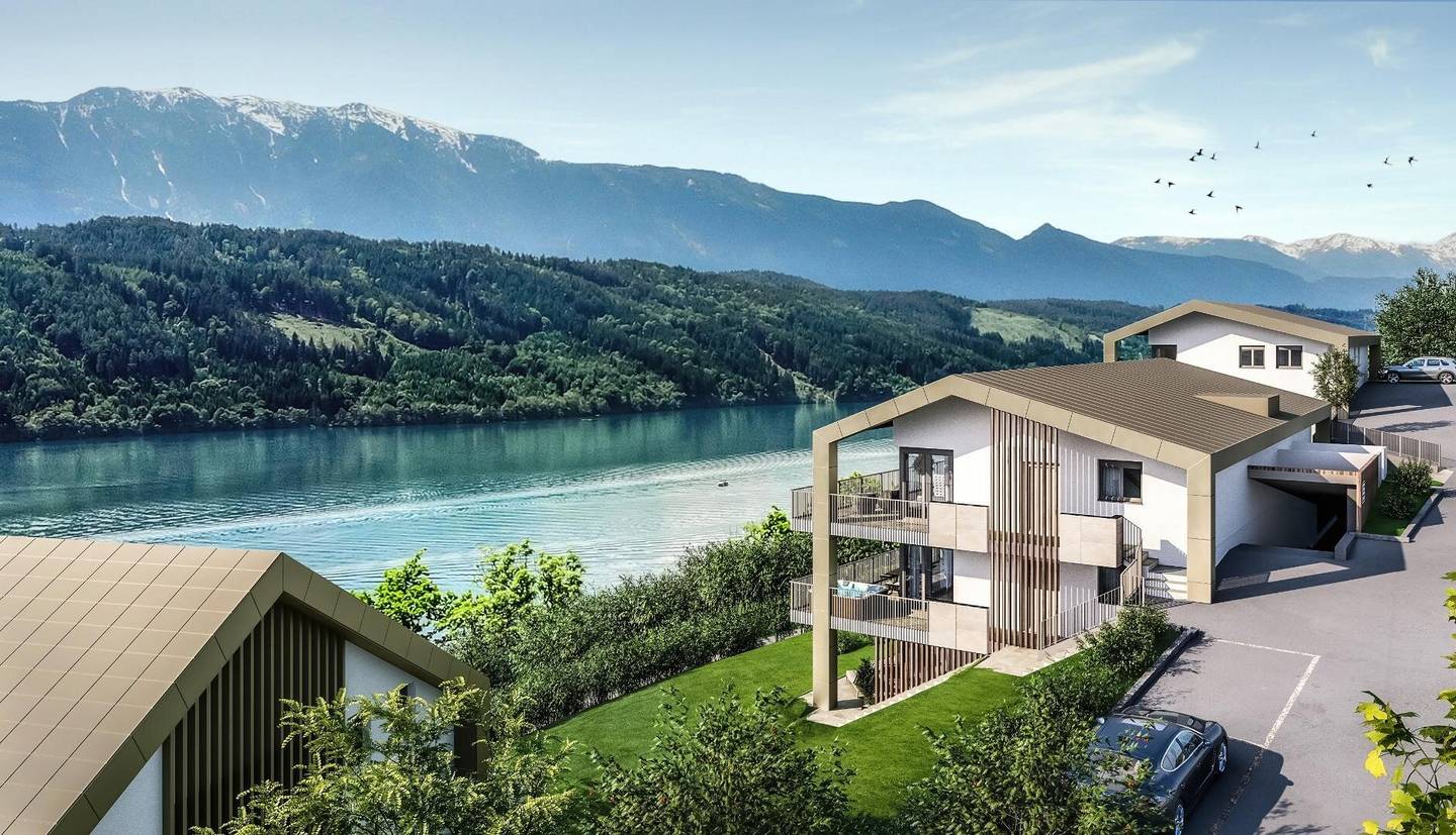Helle Wohnung mit Seeblick und Dachterrasse