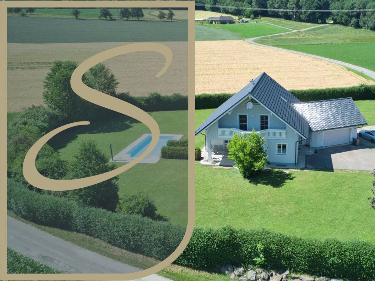 Einfamilienhaus mit Pool und Fernsicht