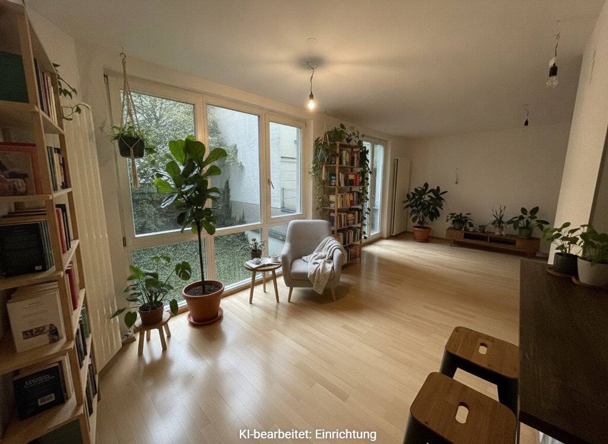 KARLSPLATZ IS CALLING: ruhige 2-Zimmer-Wohnung mit Gemeinschaftsdachterrasse!