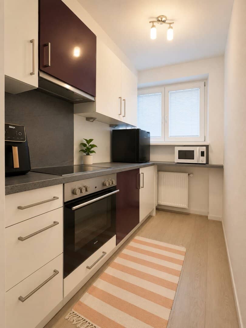 Erdgeschosswohnung mit Balkon und Bergblick in Kirchberg