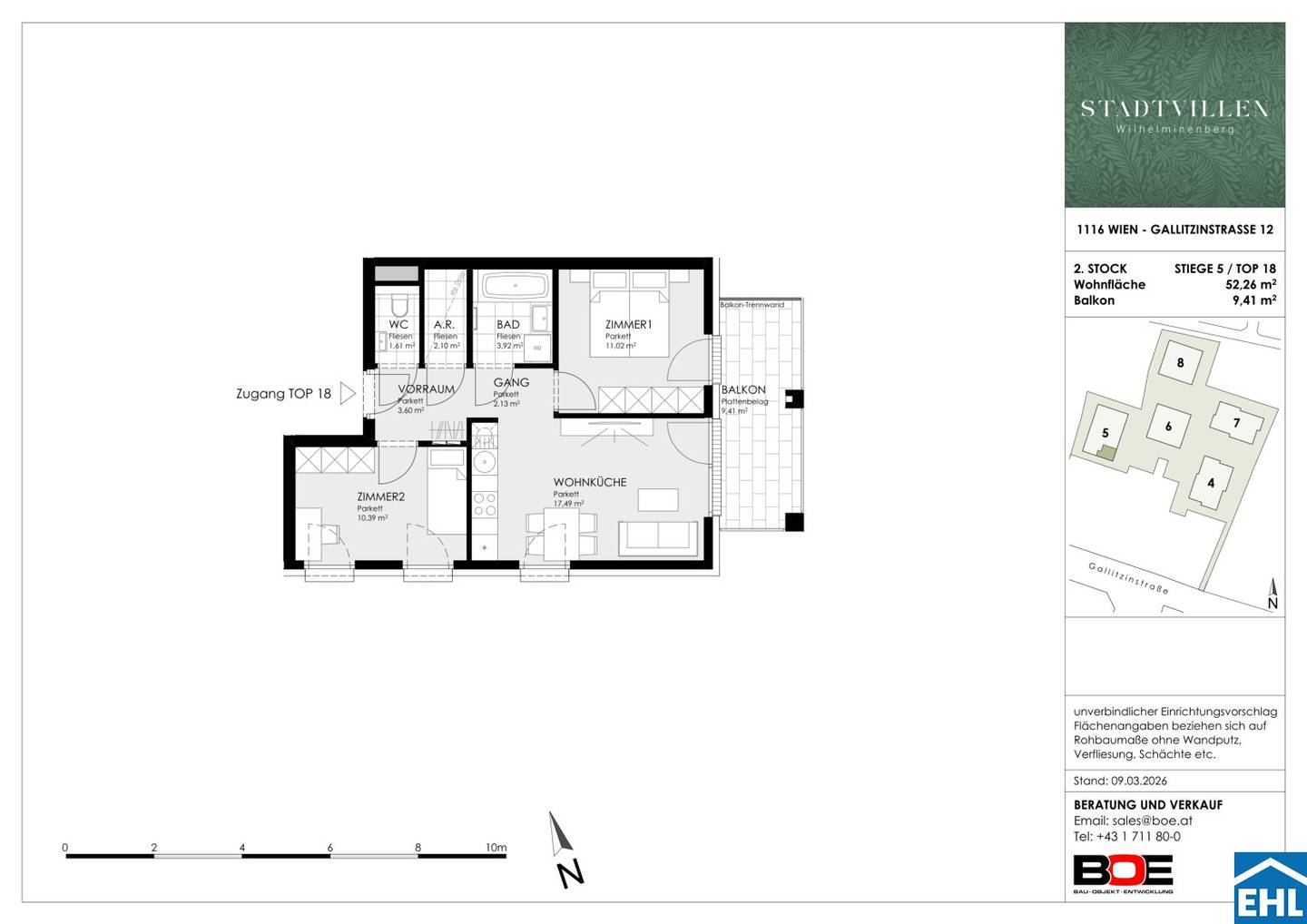 Investment apartment with balcony and parquet in Ottakring