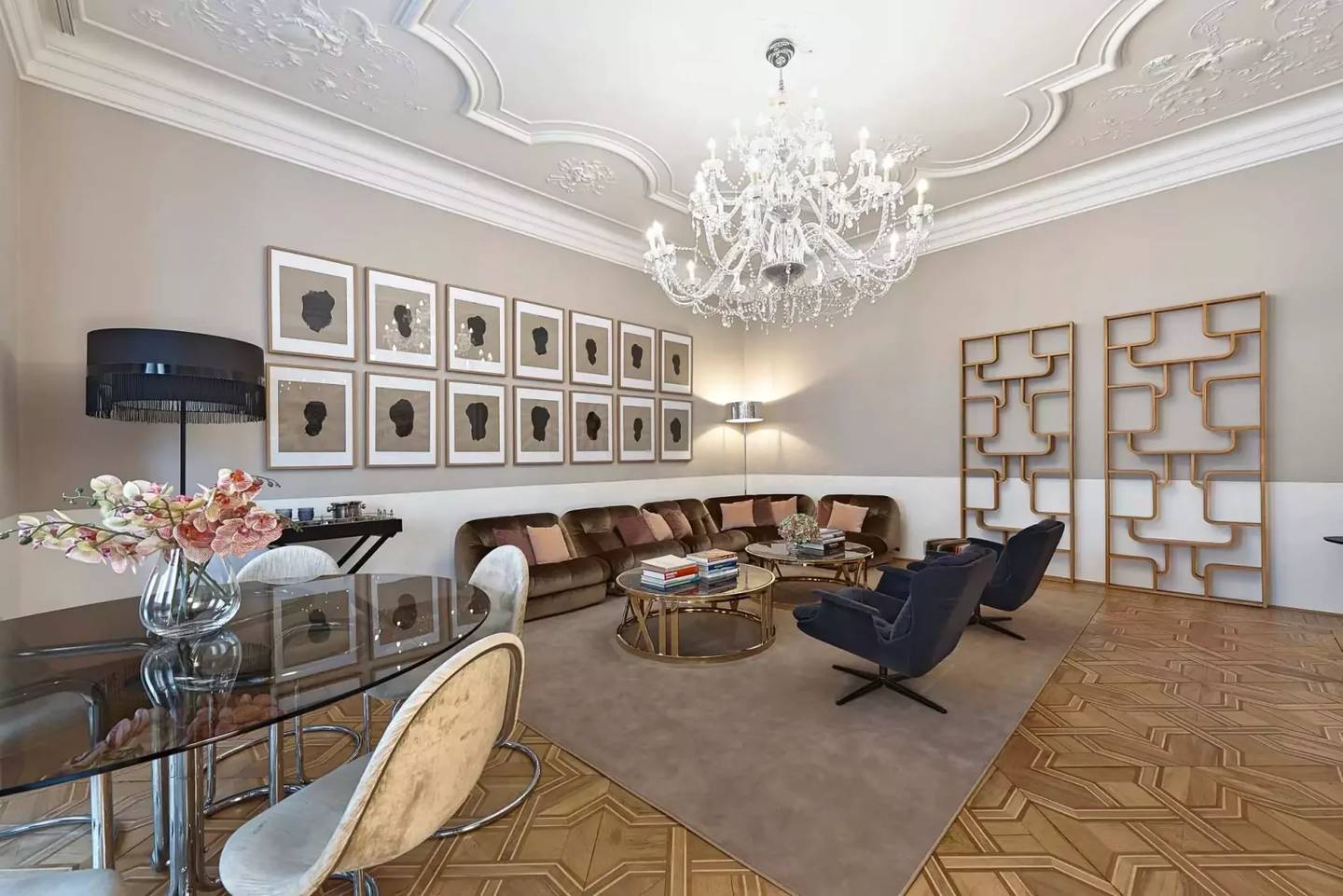 Stilvolles Altbau Apartment mit Balkon nahe Schloss Belvedere