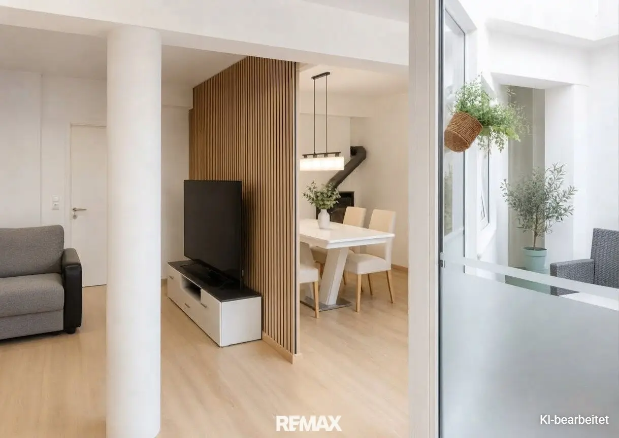 Rented Apartment with Courtyard and Wood Stove in the Center