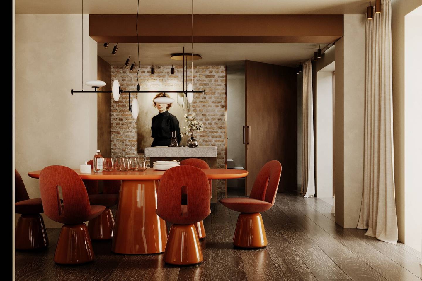 Townhouse mit Wellnessbereich und Terrasse am Liechtensteinpark