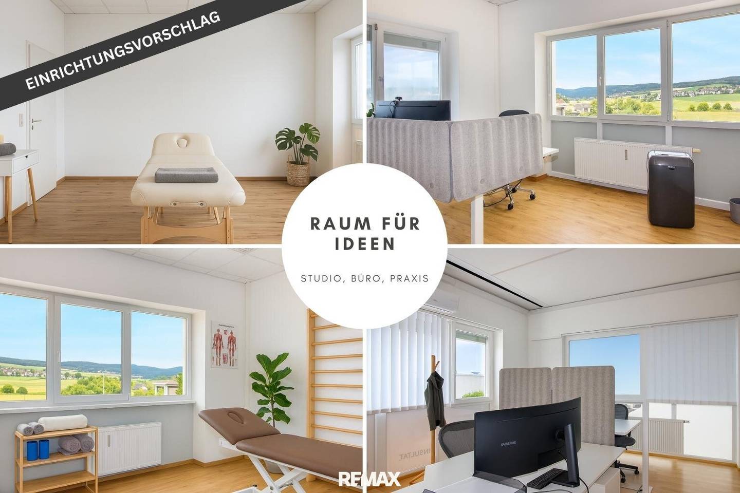 Flexible Gewerbefläche mit Klimatisierung und E-Ladestationen