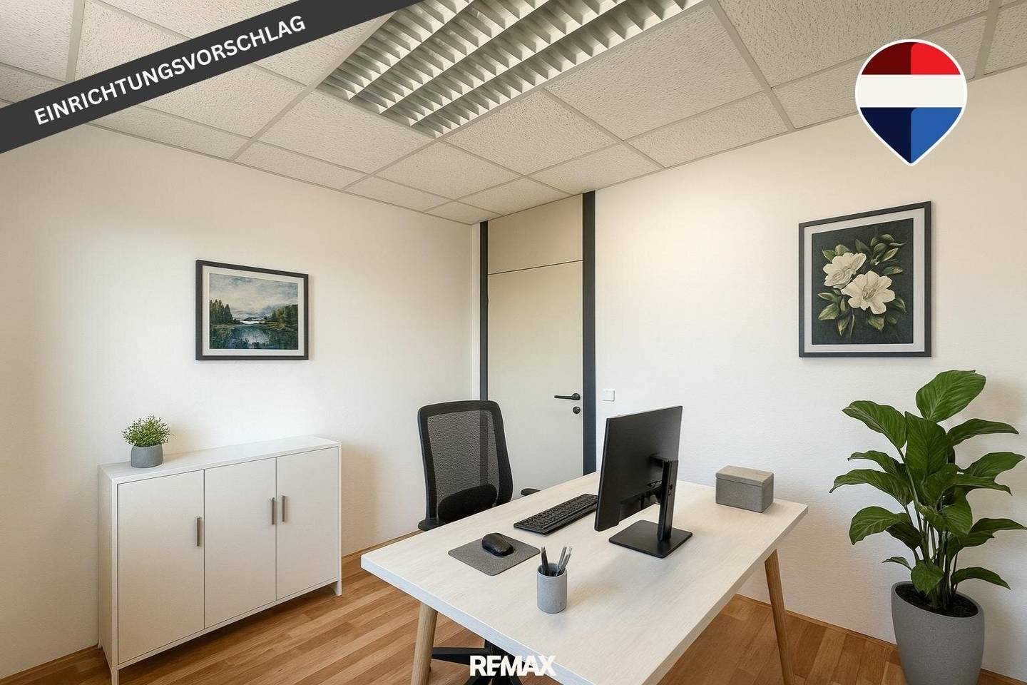 Office Space with Air Conditioning and Parking