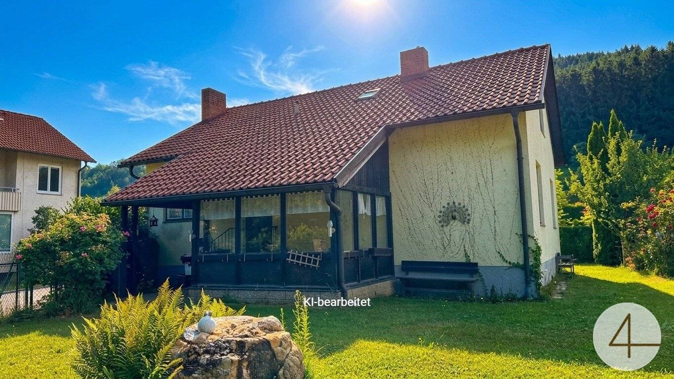 Einfamilienhaus mit Garten in sonniger Ruhelage