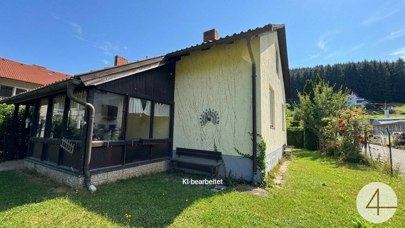 Einfamilienhaus mit Garten in sonniger Ruhelage