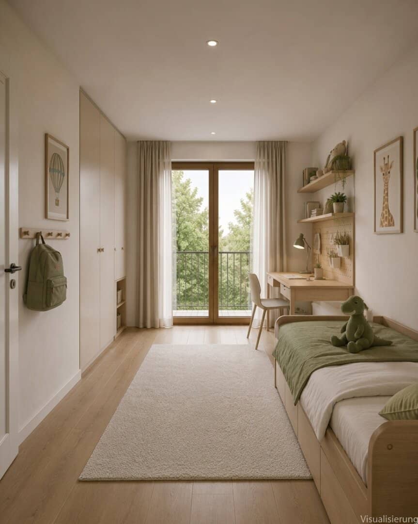 Dachgeschosswohnung mit Terrasse und Panoramablick