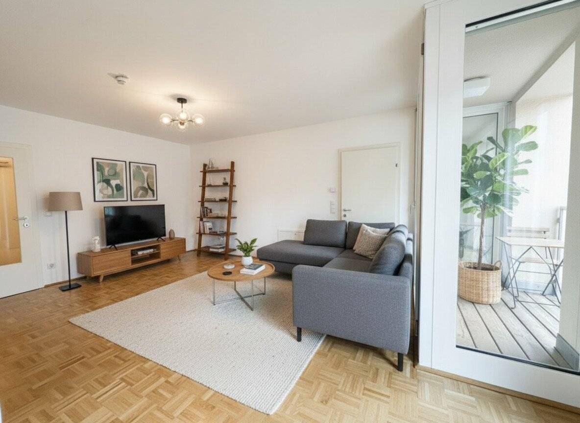 Neubauwohnung mit Loggia und Fernwärme in zentraler Lage