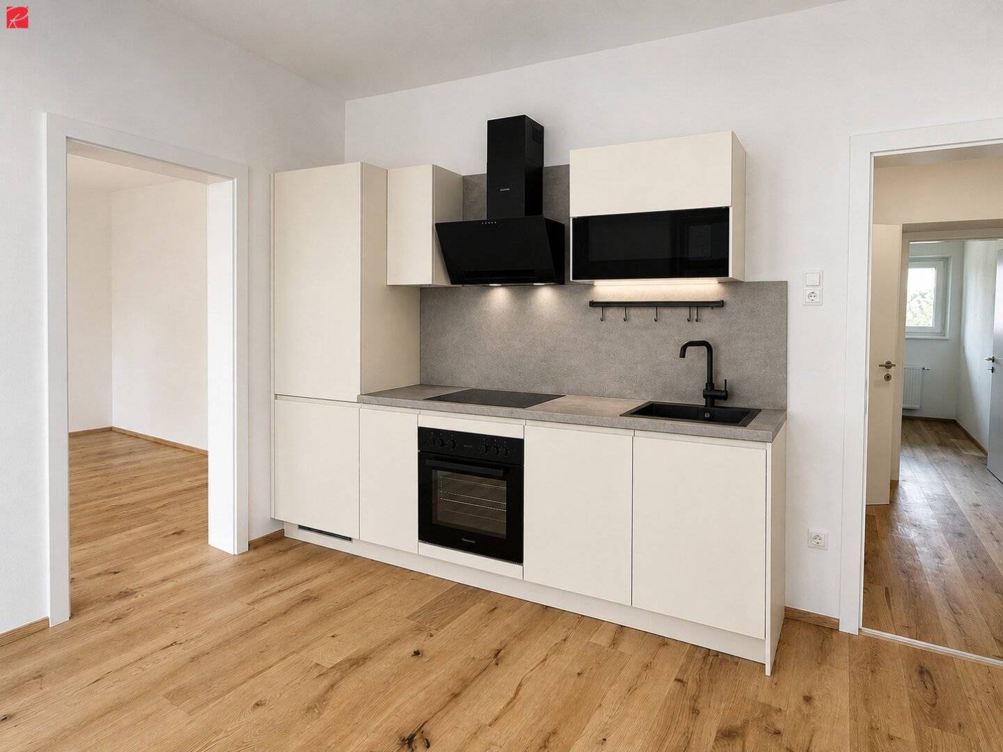 Bright Apartment with Balcony and Parquet in Geidorf