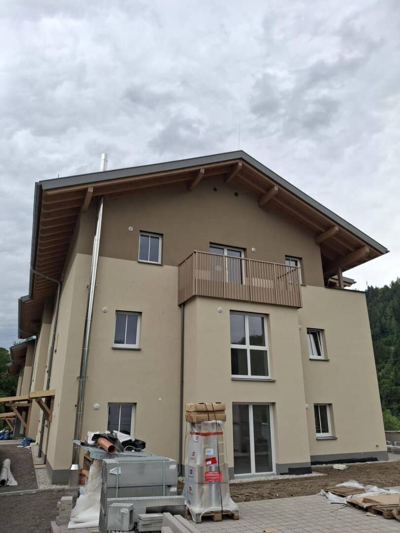 New build apartment with mountain view and two terraces