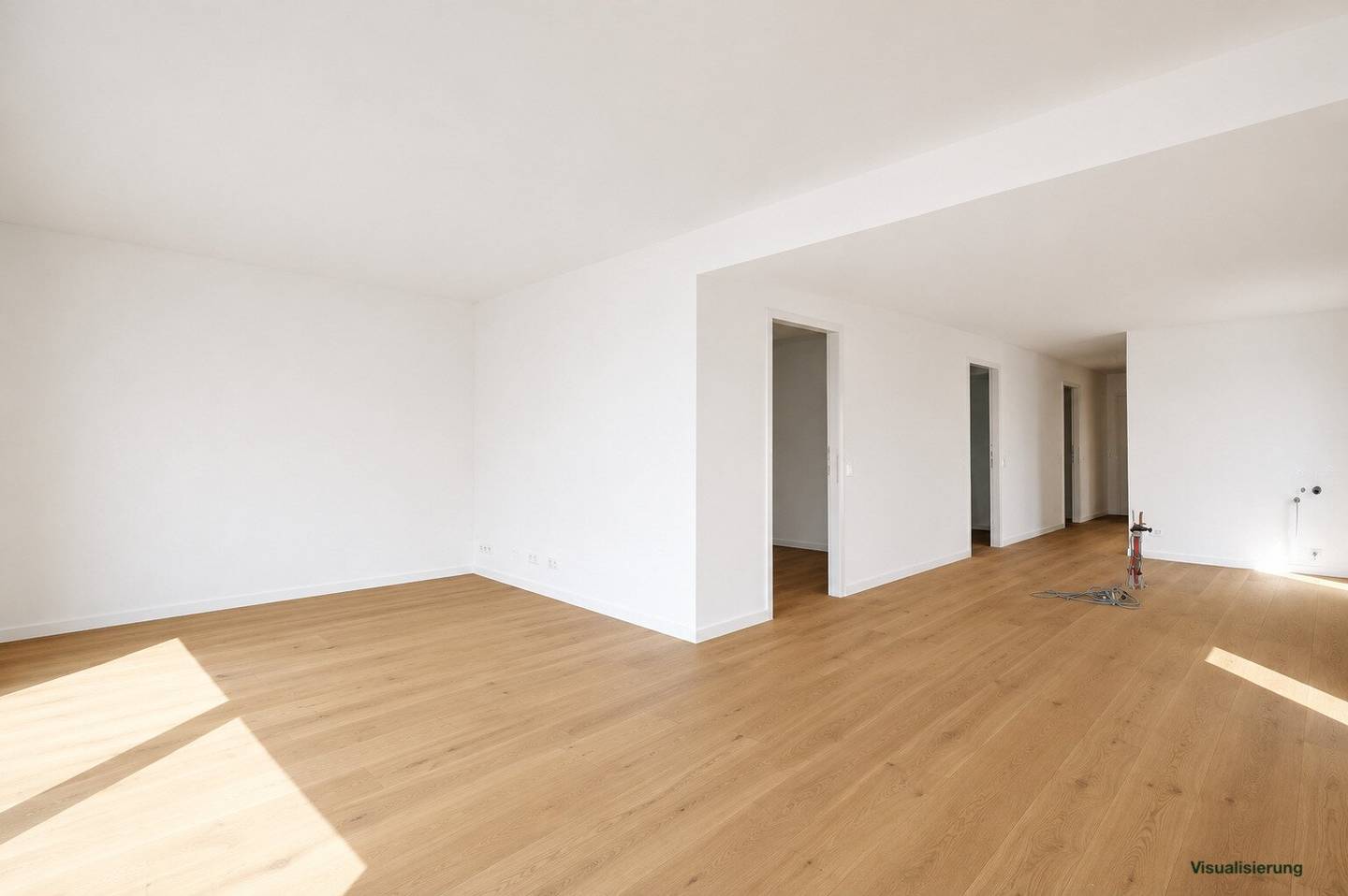 Dachgeschosswohnung mit zwei Balkonen und Bergblick