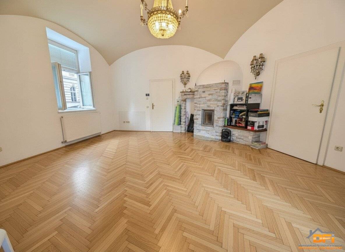1060 MARIAHILF: Centrally located 3-room apartment with old building charm