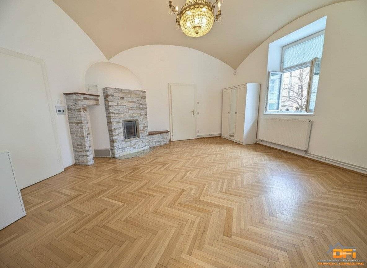 1060 MARIAHILF: Centrally located 3-room apartment with old building charm