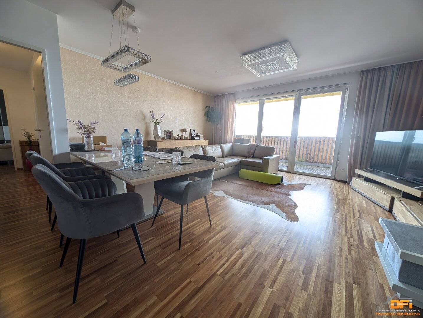 CITYGATE: Exclusive 3-room balcony apartment on the 6th floor with a good floor plan