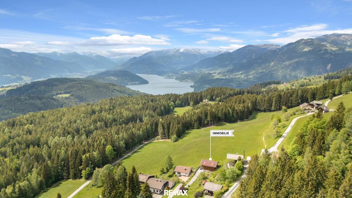 Ferienwohnung mit Bergpanorama und Seeblick