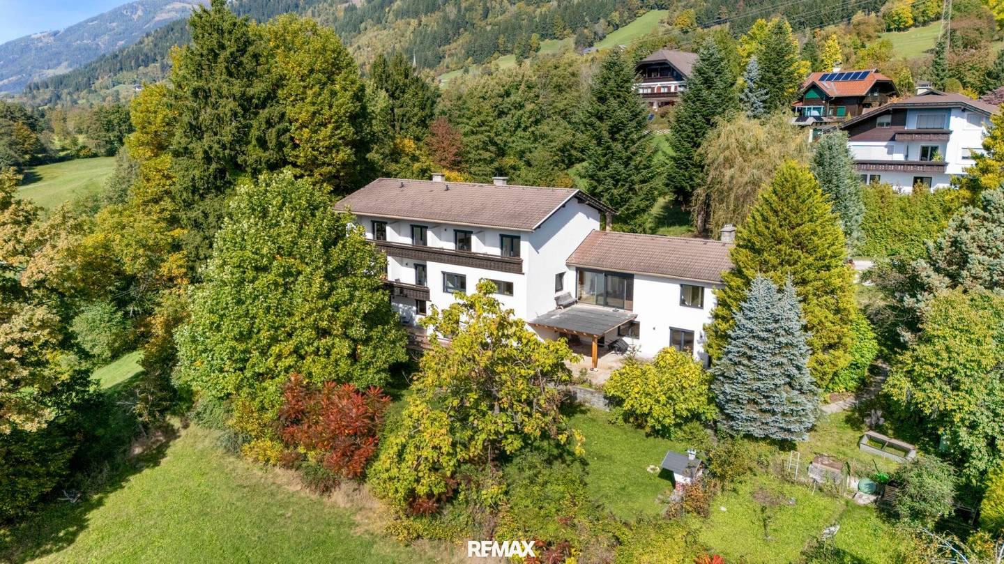Apartmenthaus mit Seeblick und Garten in Millstatt