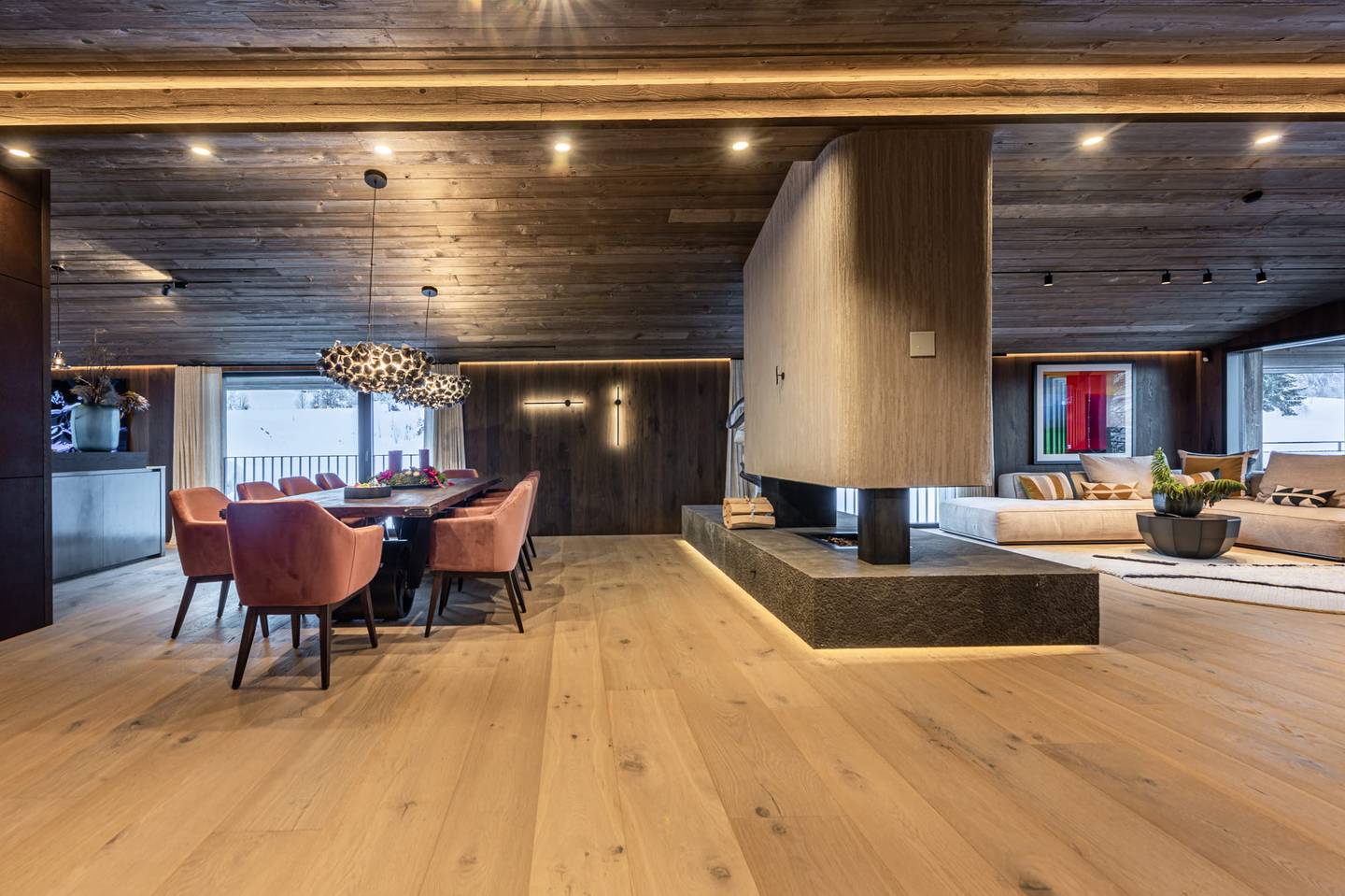 Luxus Chalet mit Wellnessbereich und Kaiserblick