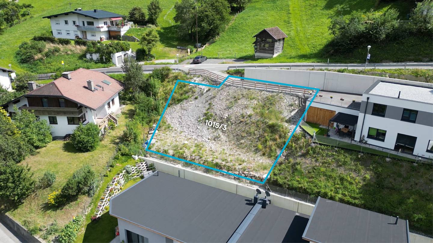 Grundstück mit Panoramablick über Landeck