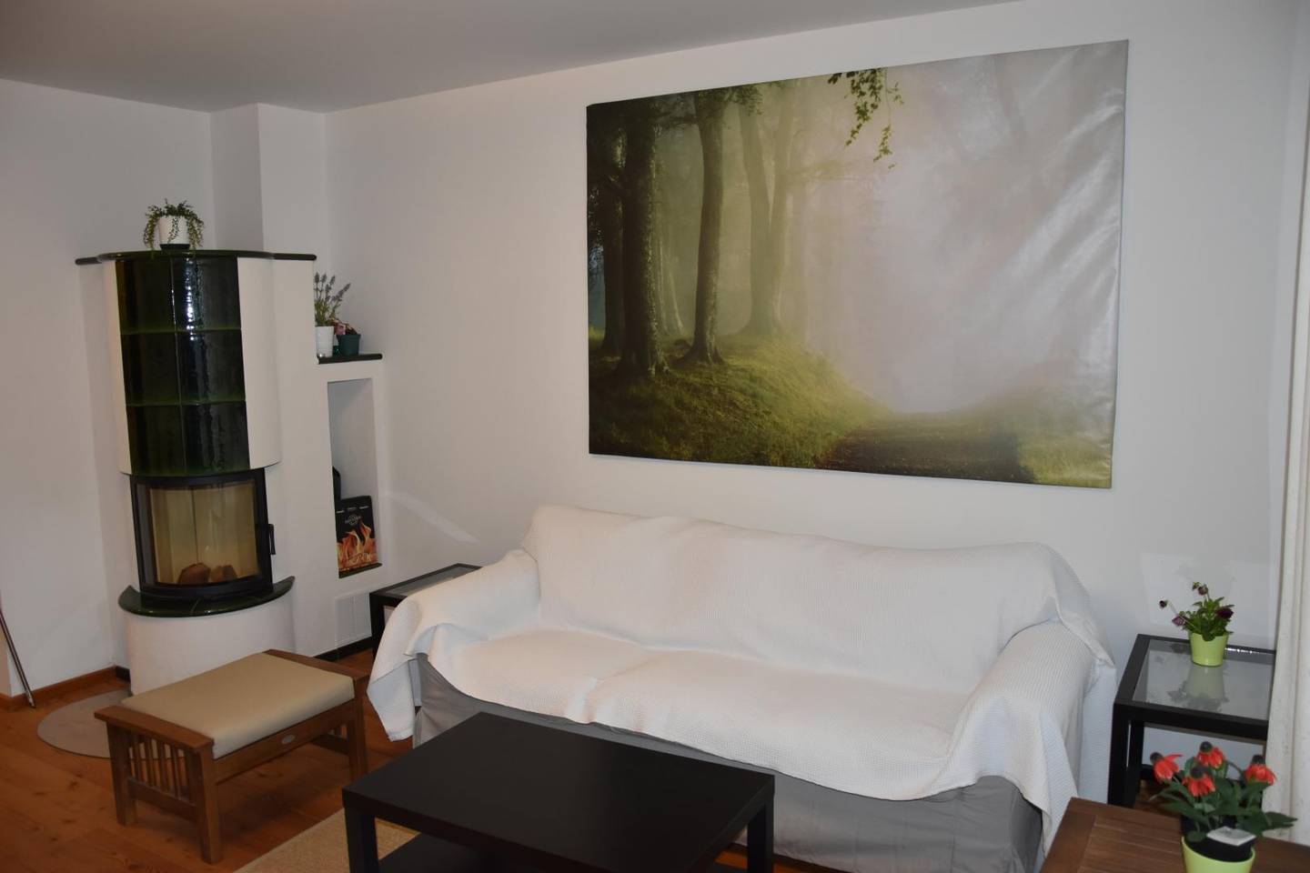 Apartment with garden balcony and underground parking