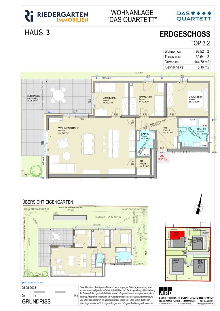 DAS QUARTETT – Exklusives Wohnen mit privatem Seezugang - Baustart erfolgt!