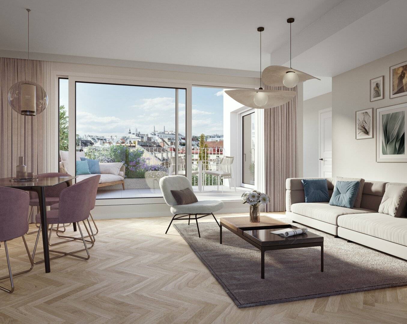 2 room serviced apartment | commission-free for the buyer | Vienna Mariahilf