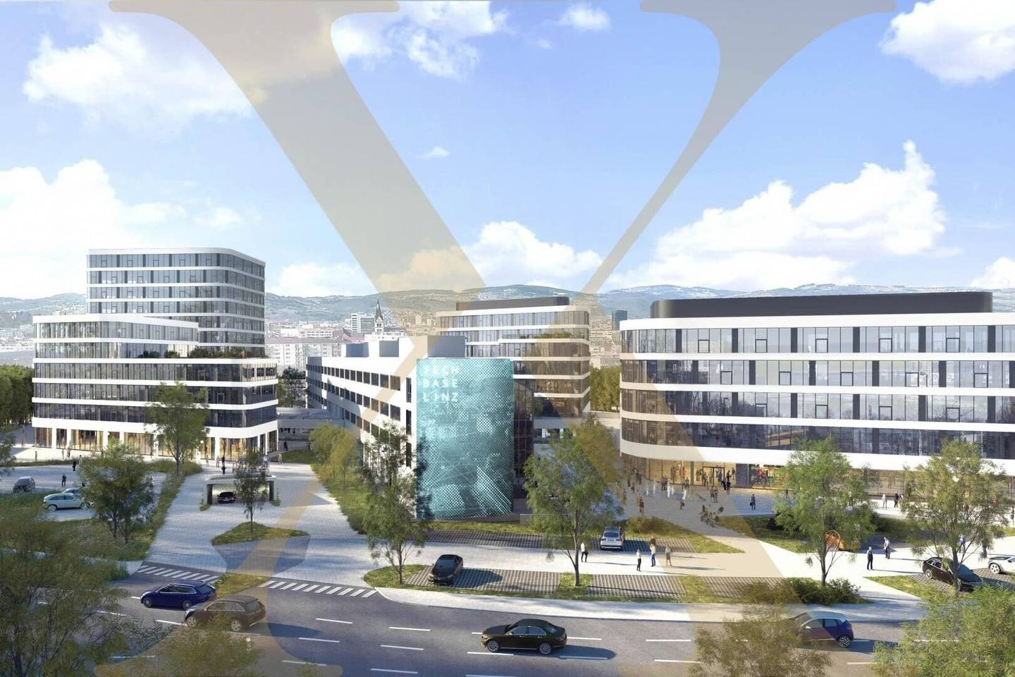 Techbase Linz Office spaces in a variety of sizes for rent