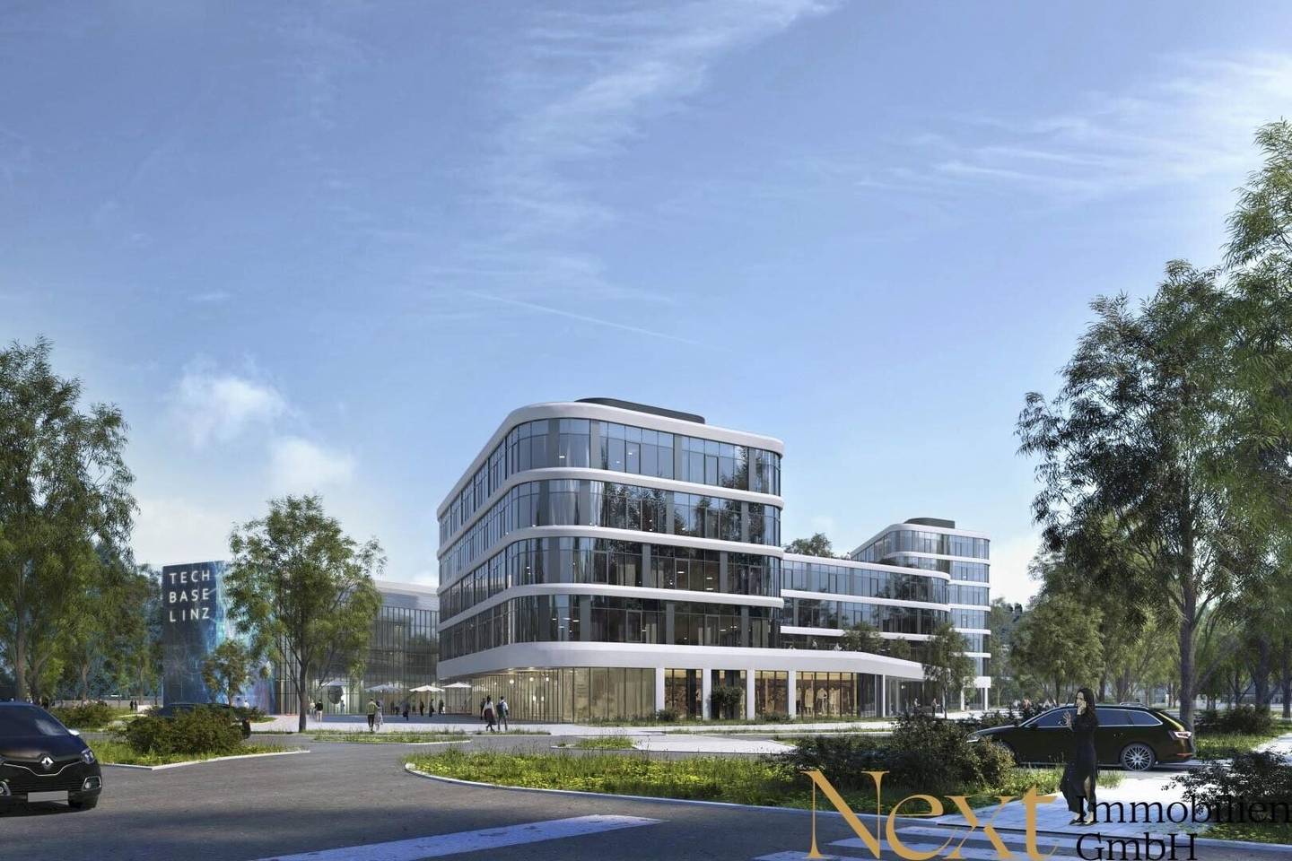 Techbase Linz Office spaces in a variety of sizes for rent