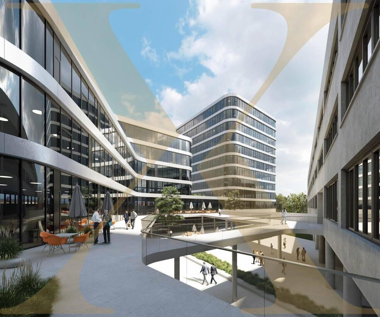 Hightech-Büroflächen im neuen Bauprojekt "Techbase" zu vermieten!