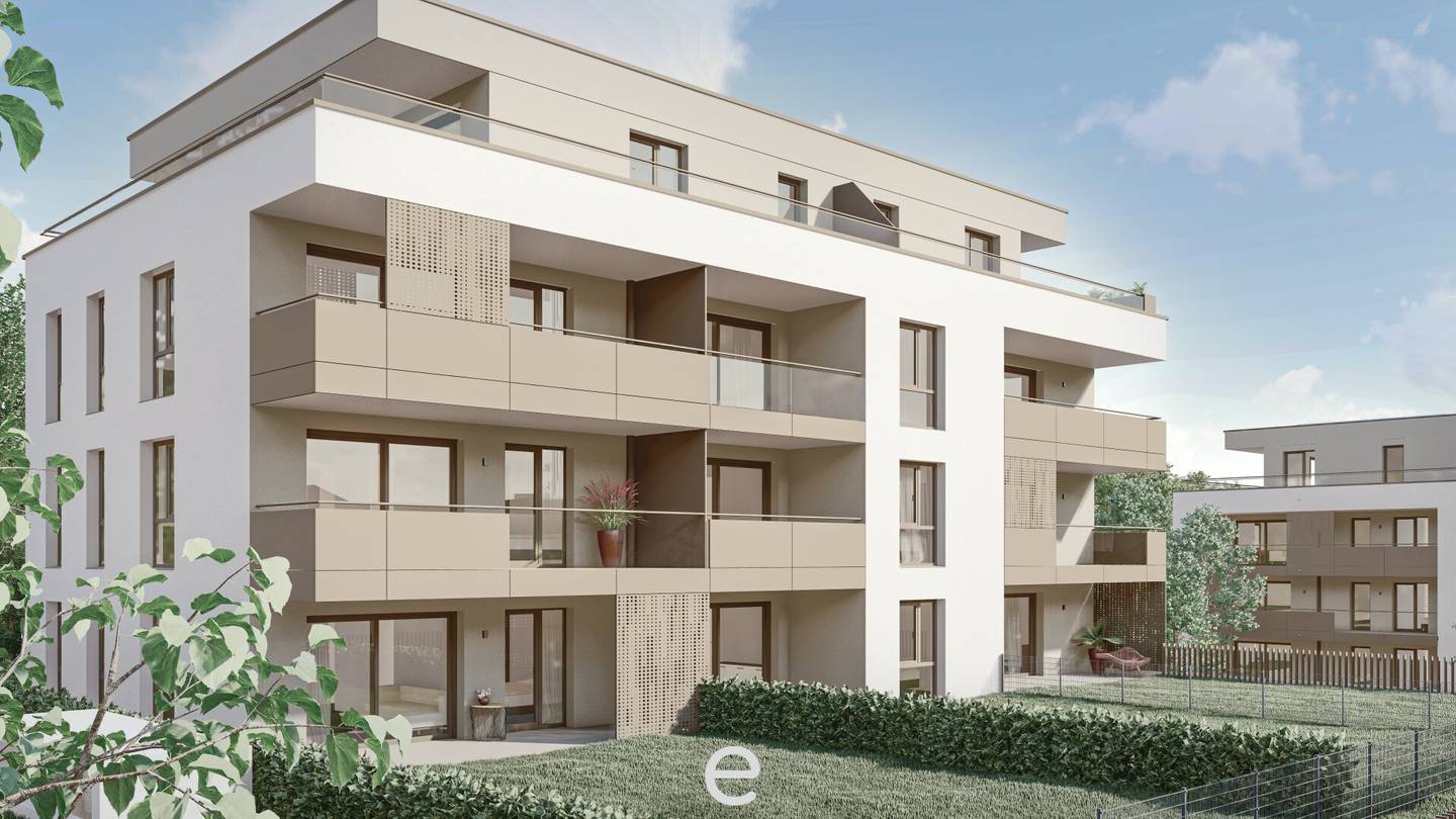 Helle Neubauwohnung mit Loggia und Tiefgarage