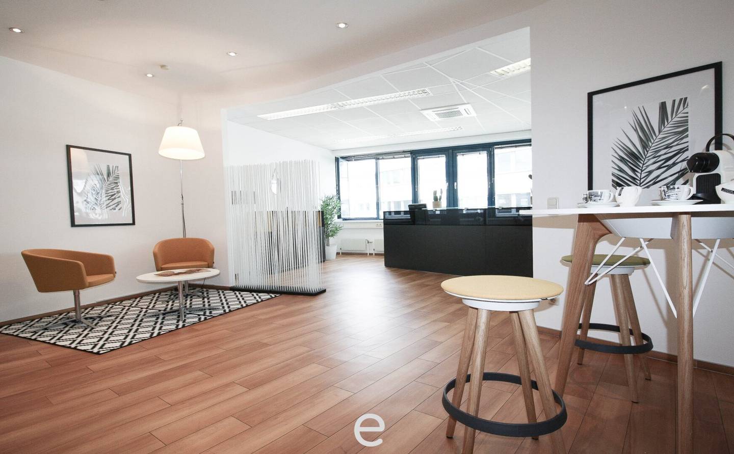 Spacious office space in the new office building on Franzosengraben