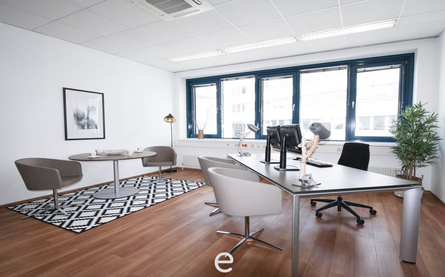 Spacious office space in the new office building on Franzosengraben