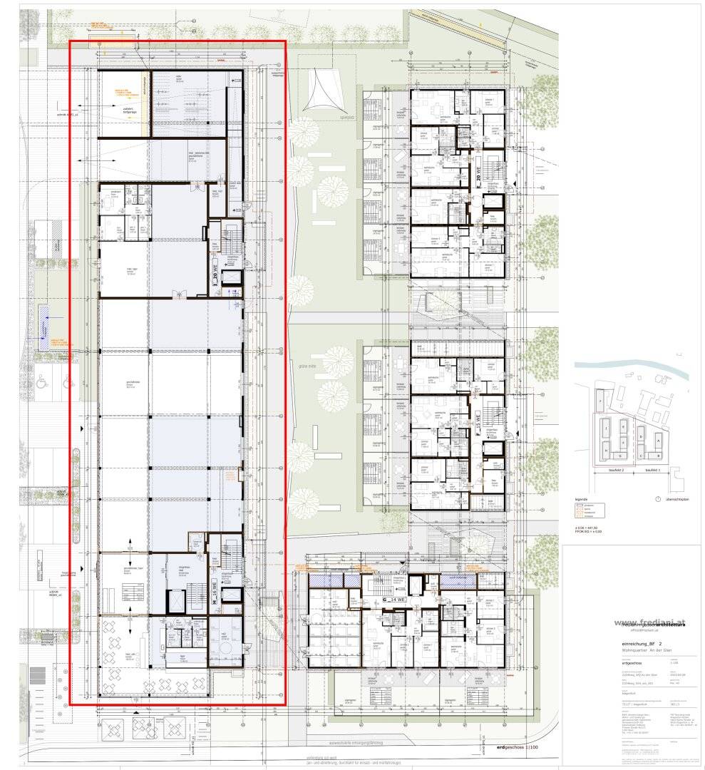 Commercial space in Glanviertel with flexible floor plan design